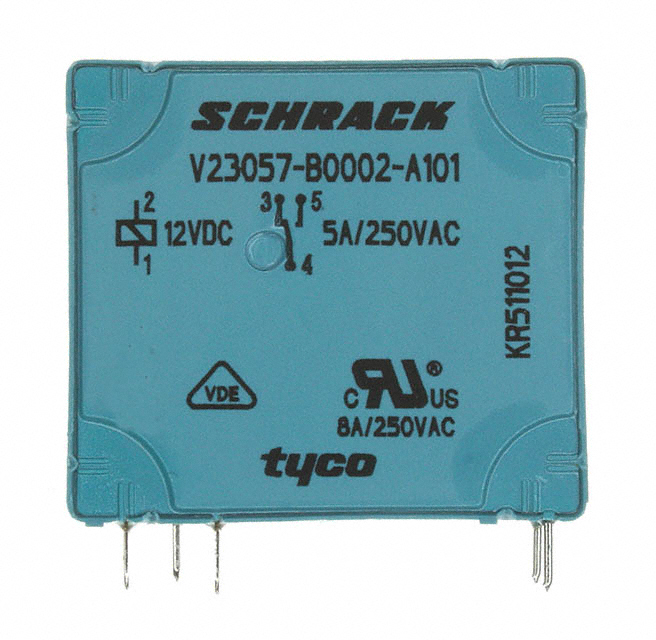 V23057B 2A101 TE Connectivity Potter & Brumfield Relays  Power Relays Over 2 Amps